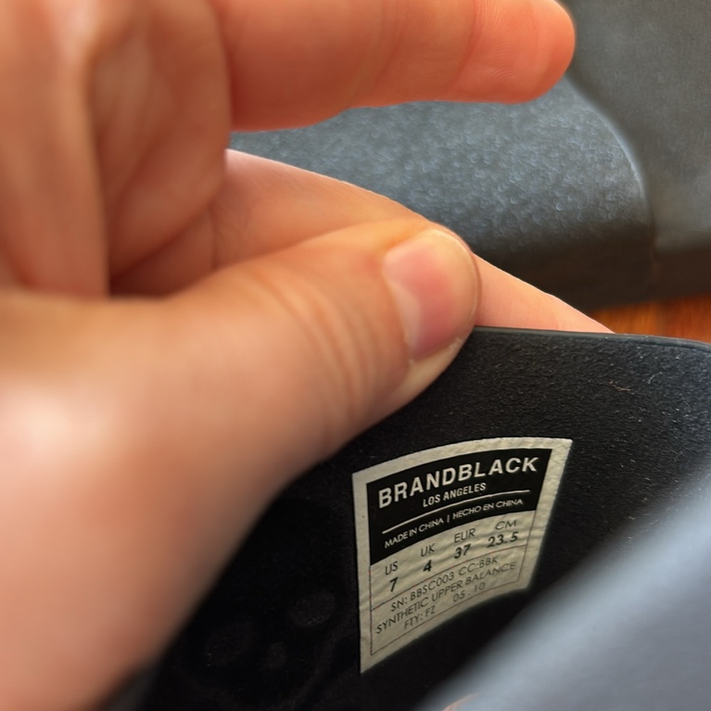 SoulCycle Black Slide Sandals - Picture 4 of 5